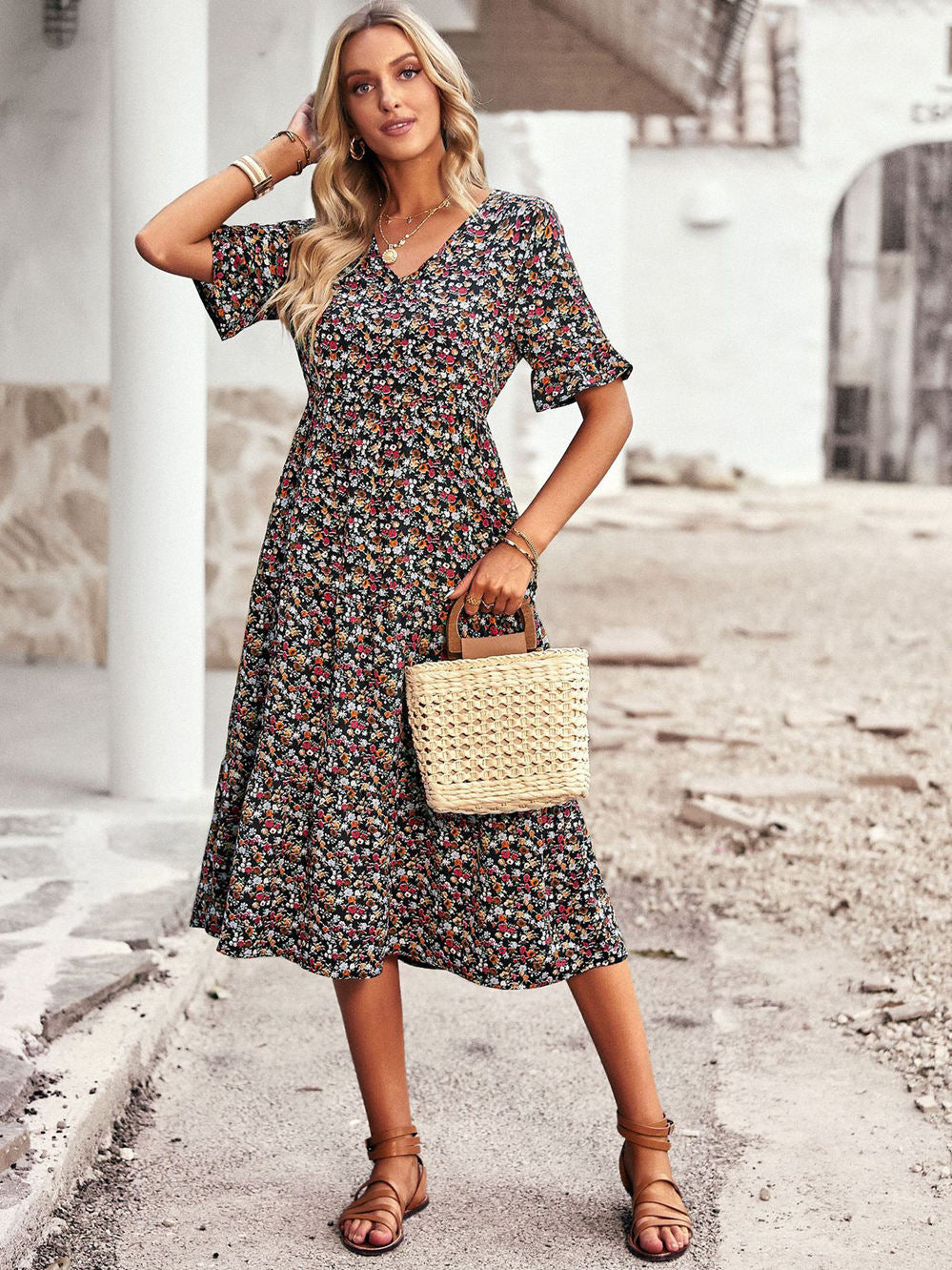 Eleonora Tibeni™ - Bleib cool und schick mit diesem Kleid