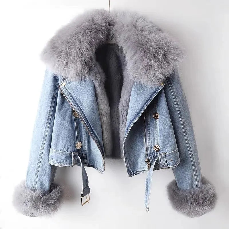 Gianna Arezzo™ - Ausgefallene Jeansjacke