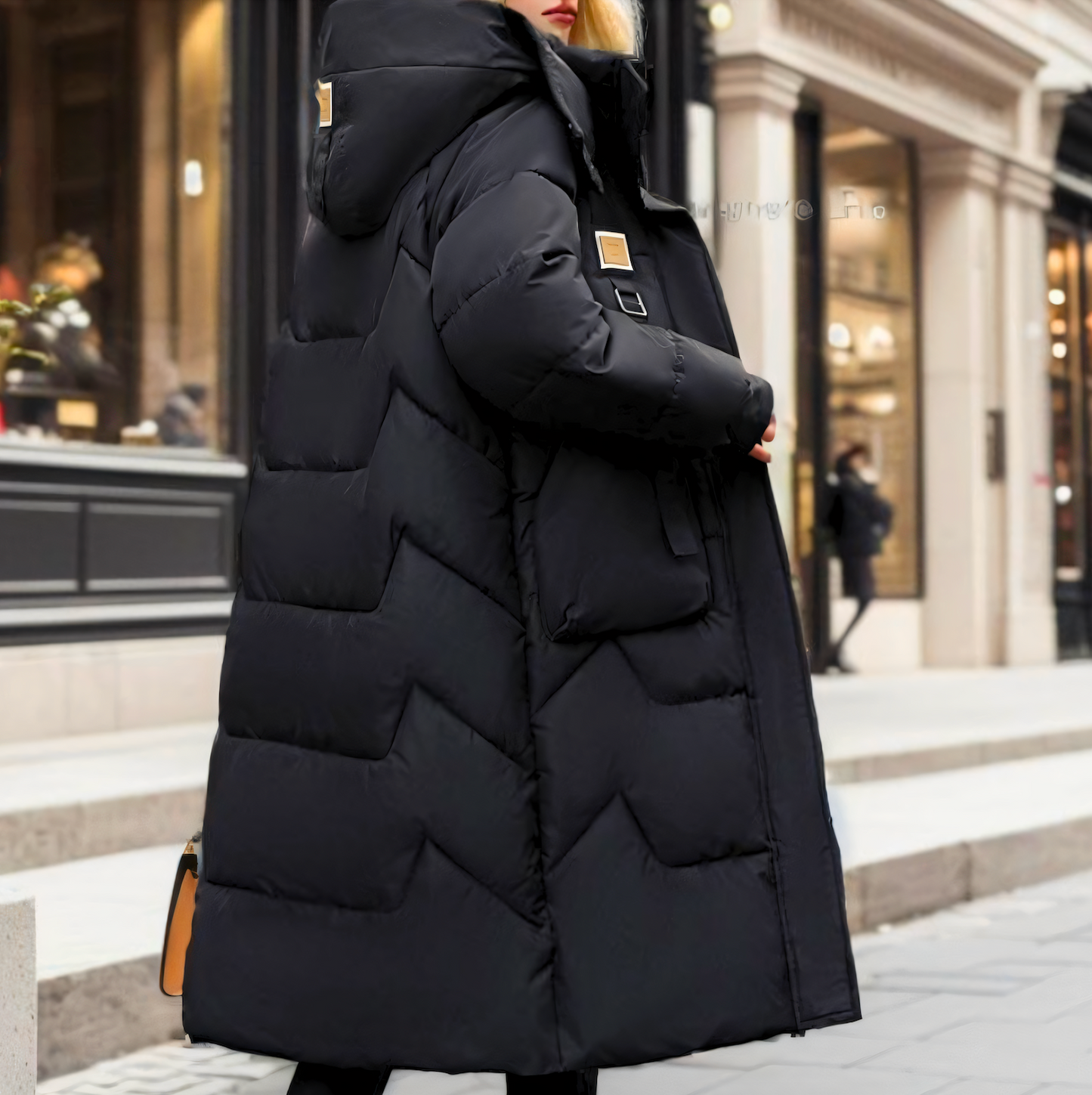 Ariani Celestina™ - Stylische lange wasserdichte Damen-Pufferjacke