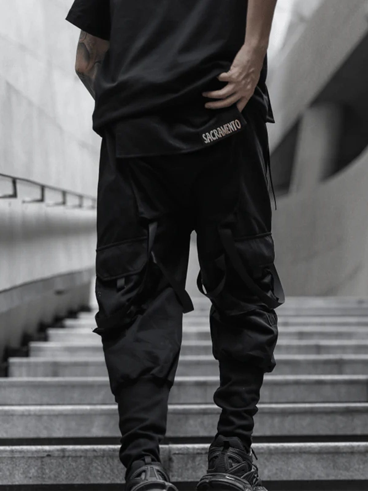 SofiaNera™️ Webbing Dark Black Hose