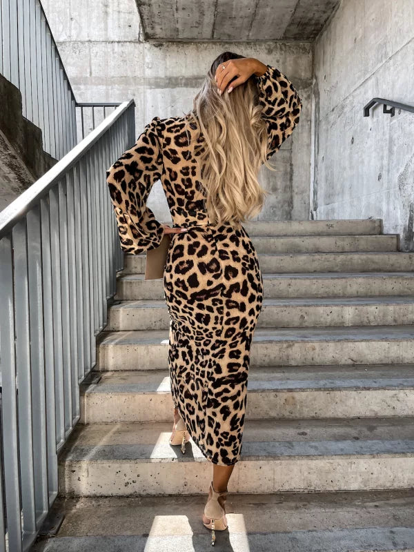 Sofia Rubinacci™ - Sexy Leopardenkleid
