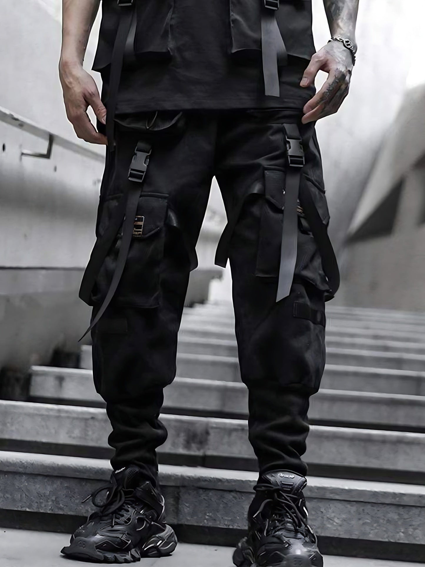 SofiaNera™️ Webbing Dark Black Hose