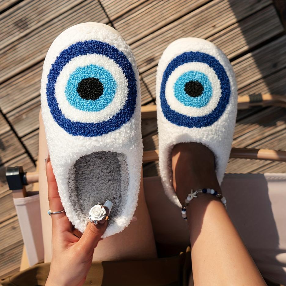 Occhielle Velluto™ - Orthopädische Hausschuhe Angry Eye