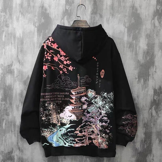 KoiPond™ Japanische Landschaft Hoodie