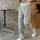 PrestigioPlaid™️ Plüsch-Karierte Hose