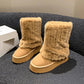 Cordiale™ - Klassische Damen Cord-Stiefel