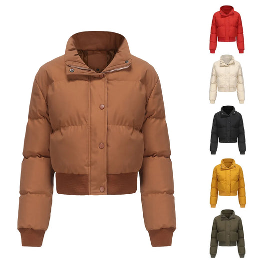 SofiaCotone™ Rollkragenjacke Baumwolle