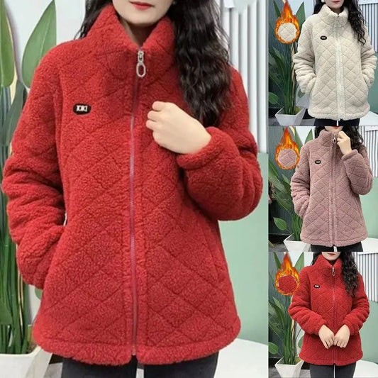 GiaPelli™️ Faux Cashmere Thermojacke