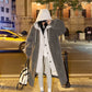 MarcoMerino™️ Lambswool Jacke mit Kapuze