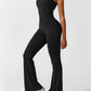 Vera Torino™ - Ausgestellter Jumpsuit mit V-Rücken