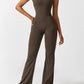 Vera Torino™ - Ausgestellter Jumpsuit mit V-Rücken