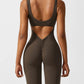 Vera Torino™ - Ausgestellter Jumpsuit mit V-Rücken