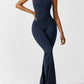 Vera Torino™ - Ausgestellter Jumpsuit mit V-Rücken