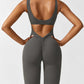 Vera Torino™ - Ausgestellter Jumpsuit mit V-Rücken