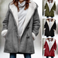 Alessia Torino™ - Hochwertige Fleecejacke aus Wildleder mit halblanger Kapuze